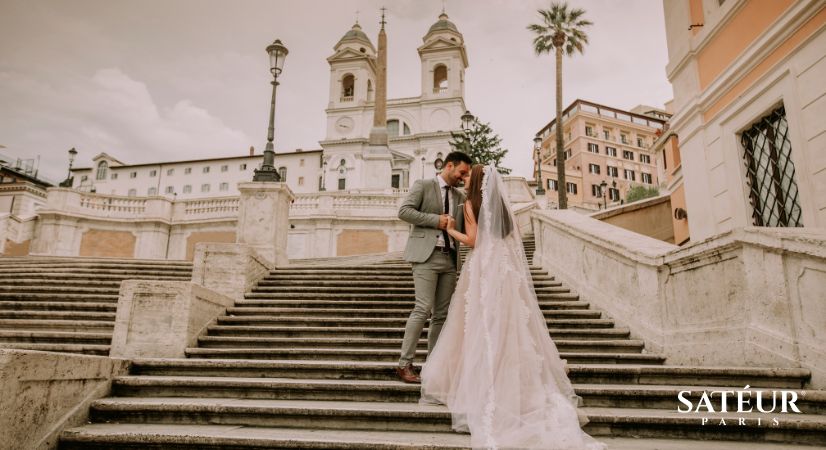 意大利羅馬 – 西班牙階梯求婚