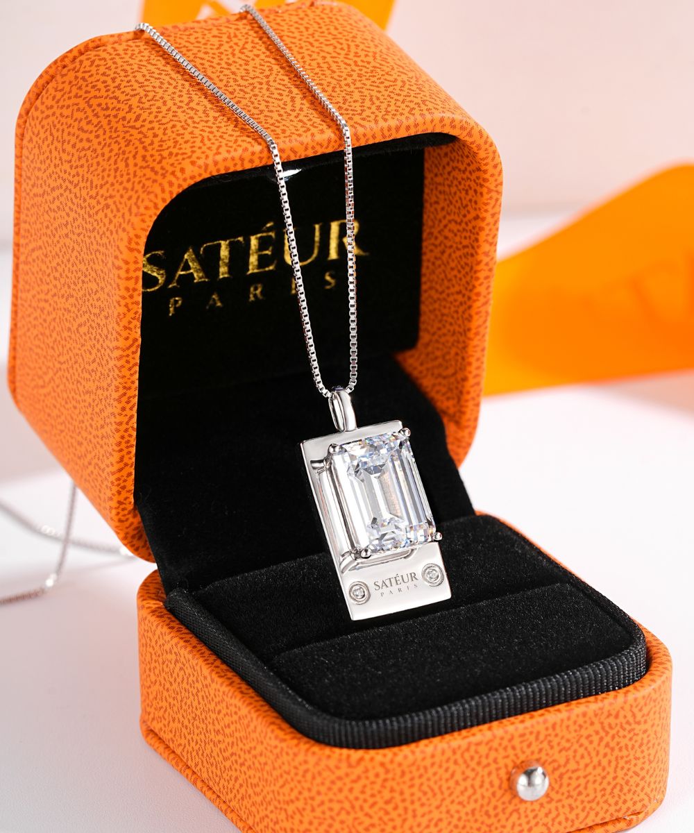 Satéur Parisian Treasure® Emerald 925 Necklace
